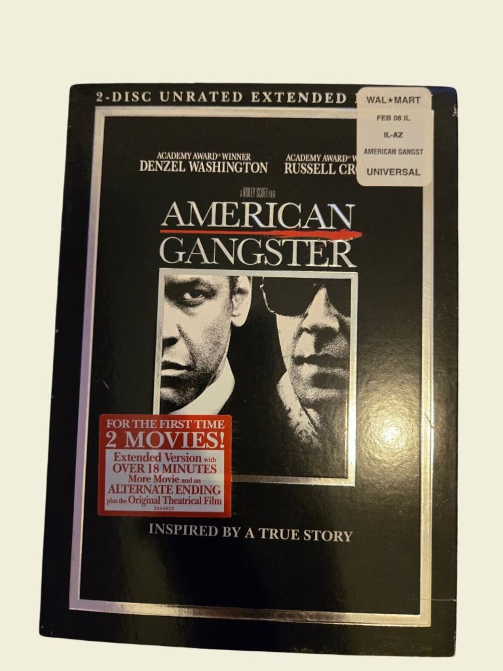 American Gangster 2-Disc - Unrated Extended DVD Set